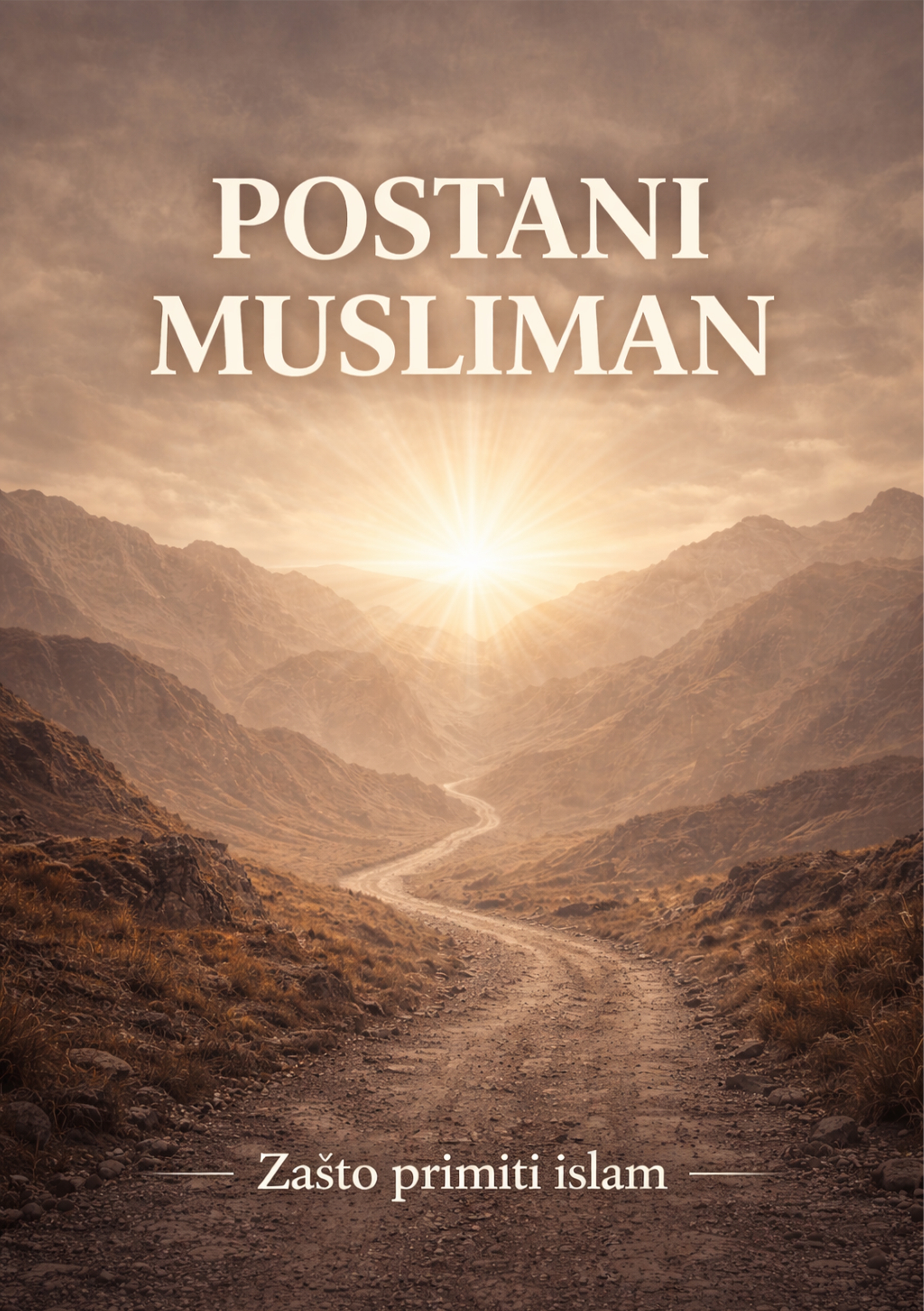 Postani musliman – naslovna strana